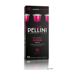   Kávékapszula, Nespresso® kompatibilis, 10 db, PELLINI, "Lungo"