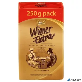   Kávé, pörkölt, őrölt, 250 g, GALA "Wiener Extra"