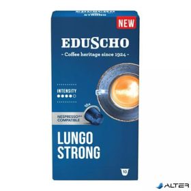  Kávékapszula, Nespresso® kompatibilis, 10 db, EDUSCHO "Lungo Strong"