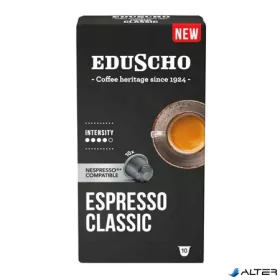   Kávékapszula, Nespresso® kompatibilis, 10 db, EDUSCHO "Espresso Classic"