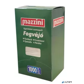 Fogvájó, egyesével csomagolt, 1000 db, MAZZINI