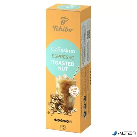 Kávékapszula, 10 db, TCHIBO "Cafissimo Espresso Toasted Nut"