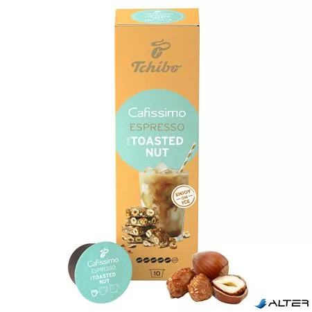 Kávékapszula, 10 db, TCHIBO "Cafissimo Espresso Toasted Nut"