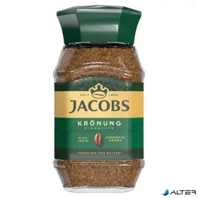 Instant kávé, 200 g, üveges, JACOBS "Krönung"