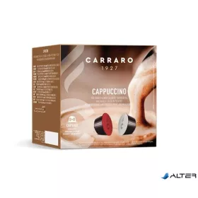   Kávékapszula, Dolce Gusto® kompatibilis, 8+8 db, CARRARO "Cappuccino"