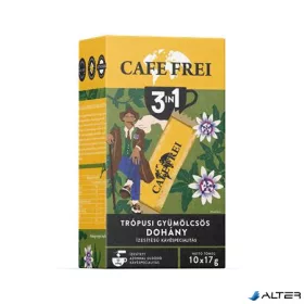   Instant kávé, 10x17 g, CAFE FREI "Trópusi gyümölcsös dohány"