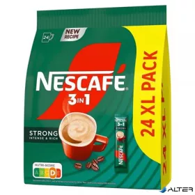   Instant kávé stick, 24x14 g, NESCAFÉ,  3in1 "Strong"