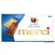 Táblás tejcsokoládé, 100 g, MERCI