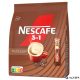 Instant kávé stick, 10x16,5 g, NESCAFÉ "3in1", barna cukorral