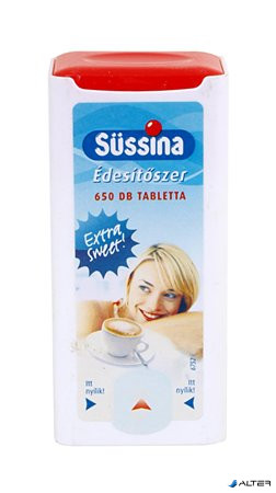 Édesítőtabletta, 650 db, SÜSSINA