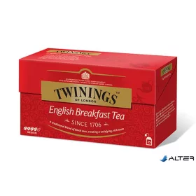 Fekete tea, 25x2 g, TWININGS "English Breakfast"