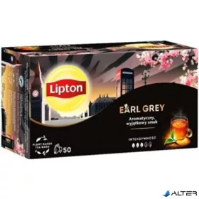 Fekete tea, 50x1,5 g, LIPTON "Earl grey"