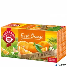 Gyümölcstea, 20x2,25 g, TEEKANNE "Fresh orange"