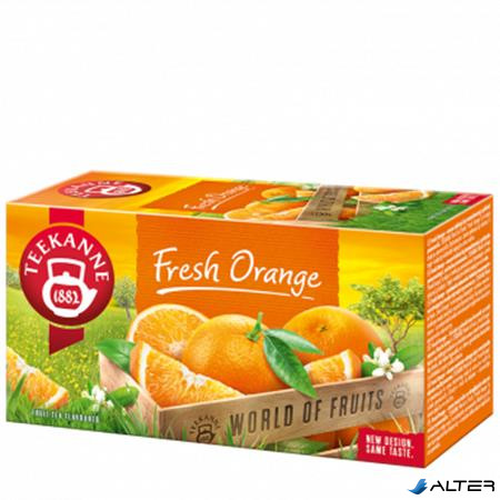 Gyümölcstea, 20x2,25 g, TEEKANNE "Fresh orange"