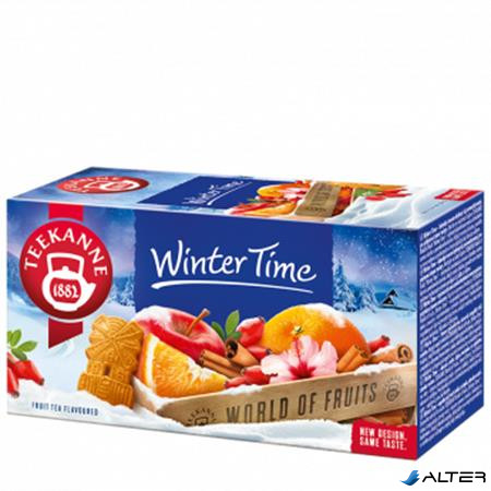 Gyümölcstea, 20x2,5 g, TEEKANNE "Winter time" fahéj
