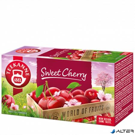 Gyümölcstea, 20x2,5 g, TEEKANNE, édes cseresznye