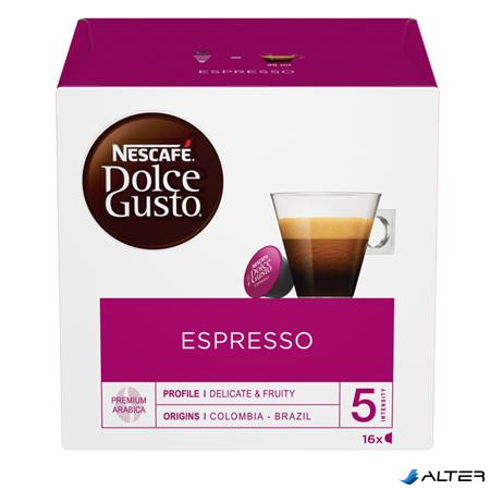 Kávékapszula, 16 x 5,5 g,  NESCAFÉ DOLCE GUSTO 'Espresso'