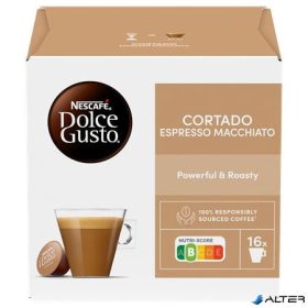   Kávékapszula, 16 db,  NESCAFÉ DOLCE GUSTO 'Cortado Espresso Macchiato '