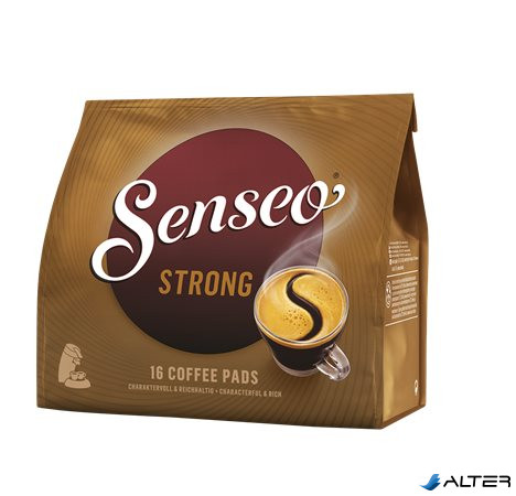 Kávépárna, 16 db, 111 g, DOUWE EGBERTS "Senseo",  Strong