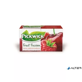   Gyümölcstea, 20x2 g, PICKWICK "Fruit Fusion", meggy-áfonya-málna