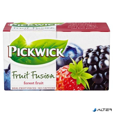 Gyümölcstea, 20x1,75 g, PICKWICK "Fruit Fusion", erdei gyümölcs