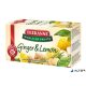 Gyümölcstea, 20x1,75 g, TEEKANNE "World of Fruits", gyömbér-citrom