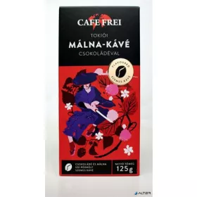   Kávé, pörkölt, szemes, 125 g, CAFE FREI "Tokiói csokoládés-málna"