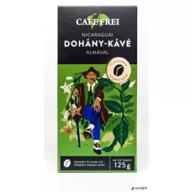   Kávé, pörkölt, szemes, 125 g, CAFE FREI "Nicaraguai dohány"