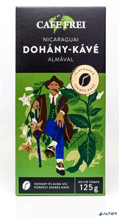 Kávé, pörkölt, szemes, 125 g, CAFE FREI "Nicaraguai dohány"