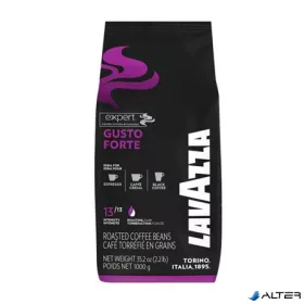   Kávé, pörkölt, szemes, 1000 g, LAVAZZA "Gusto Forte"