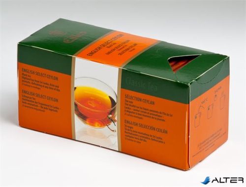 Fekete tea, 25x1,7g, EILLES "English Select Ceylon"
