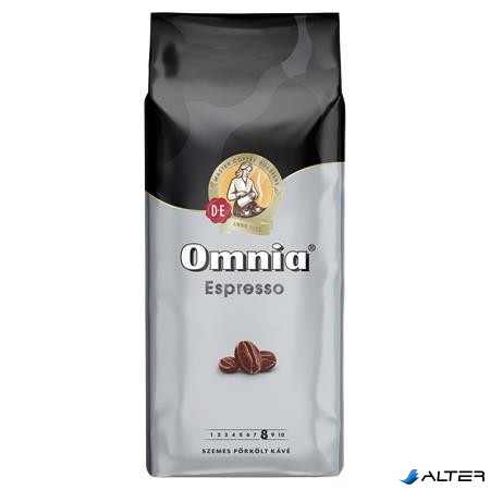 Kávé, pörkölt, szemes, olaszos pörkölésű, 1000 g, DOUWE EGBERTS "Omnia Espresso"