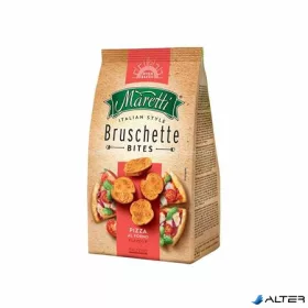   Pirított kenyérkarika, 70 g, MARETTI "Bruschette", pizza ízesítéssel