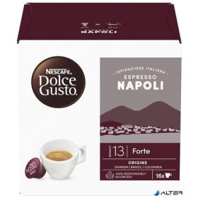   Kávékapszula, 16 db, NESCAFÉ DOLCE GUSTO "Espresso Napoli"