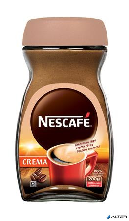 Instant kávé, 200 g, üveges, NESCAFÉ "Classic Crema"
