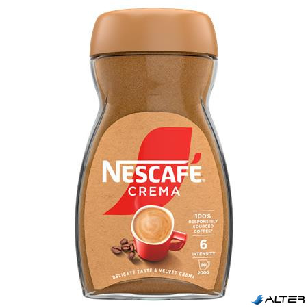 Instant kávé, 200 g, üveges, NESCAFÉ "Classic Crema"