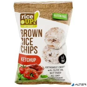 Barnarizs chips, 60 g, RICE UP, ketchup