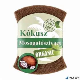 Mosogatószivacs, 2 db, BIO NATURAL, kókusz