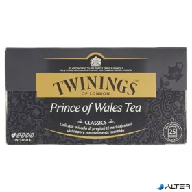 Fekete tea, 25x2 g, TWININGS "Prince of Wales"