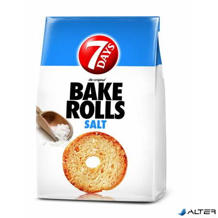 Pirított kenyérkarika, 80 g, 7DAYS 'Bake Rolls', sós