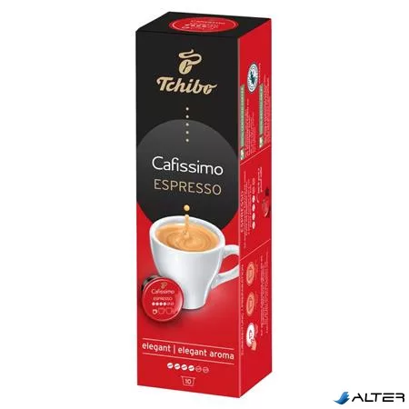Kávékapszula, 10 db, TCHIBO "Cafissimo Espresso Elegant"