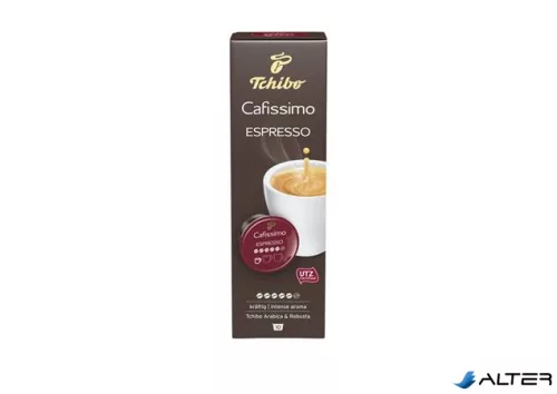 Kávékapszula, 10 db, TCHIBO "Cafissimo Espresso Intense"