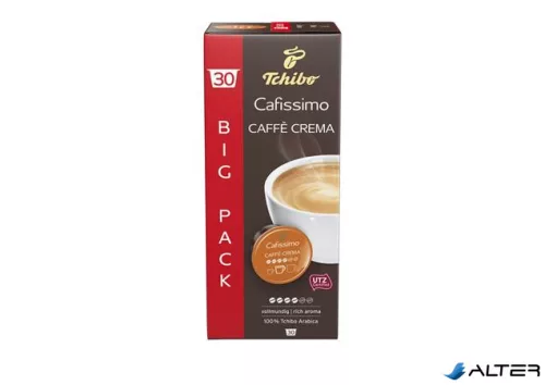 Kávékapszula, 30 db, TCHIBO "Cafissimo Caffé Crema Rich"
