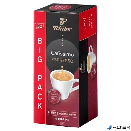 Kávékapszula, 30 db, TCHIBO "Cafissimo Espresso Intense"