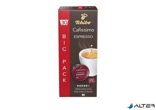 Kávékapszula, 30 db, TCHIBO "Cafissimo Espresso Intense"