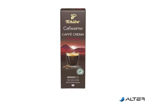 Kávékapszula, 10 db, TCHIBO "Cafissimo Caffé Crema Colombia"