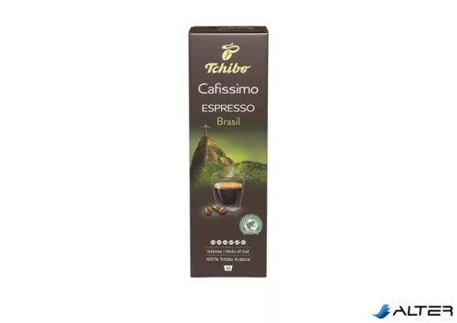 Kávékapszula, 10 db, TCHIBO "Cafissimo Espresso Brasil"