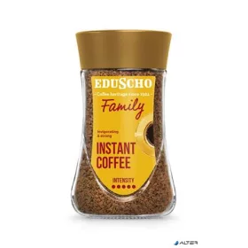 Instant kávé, 200 g, üveges, EDUSCHO "Family"