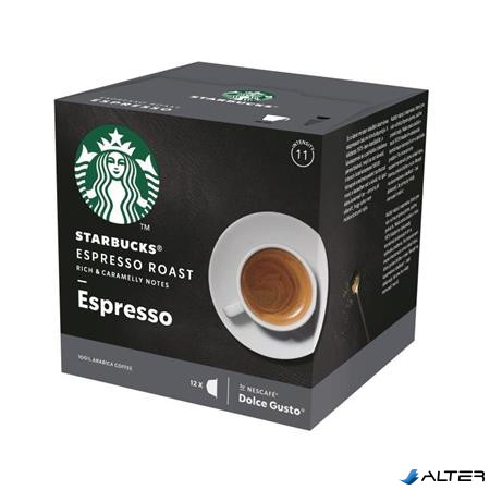 Kávékapszula, 12 db, STARBUCKS by Dolce Gusto®, "Espresso Roast"