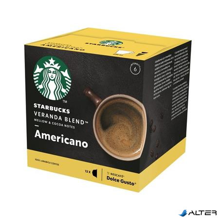 Kávékapszula, 12 db, STARBUCKS by Dolce Gusto®, 'Veranda Blend Americano'